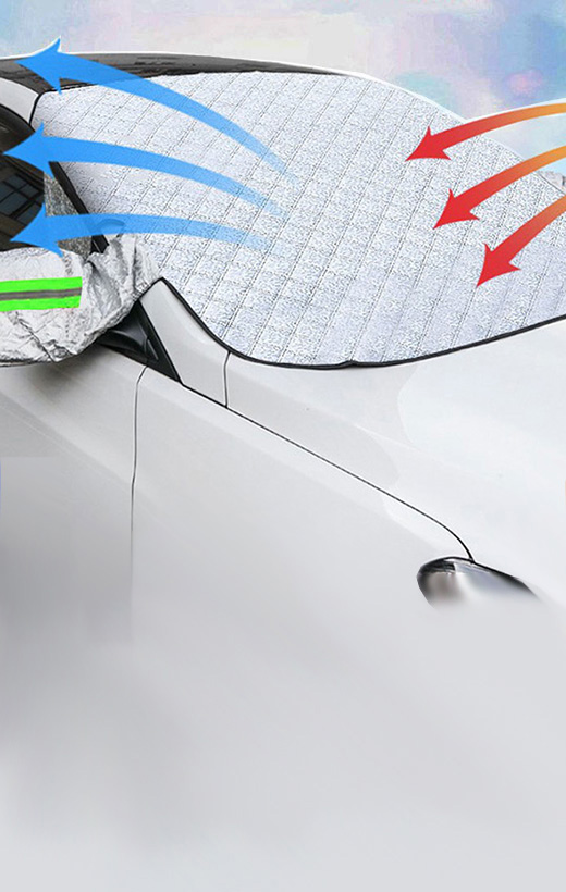 4계절 사용하는 앞유리창 커버